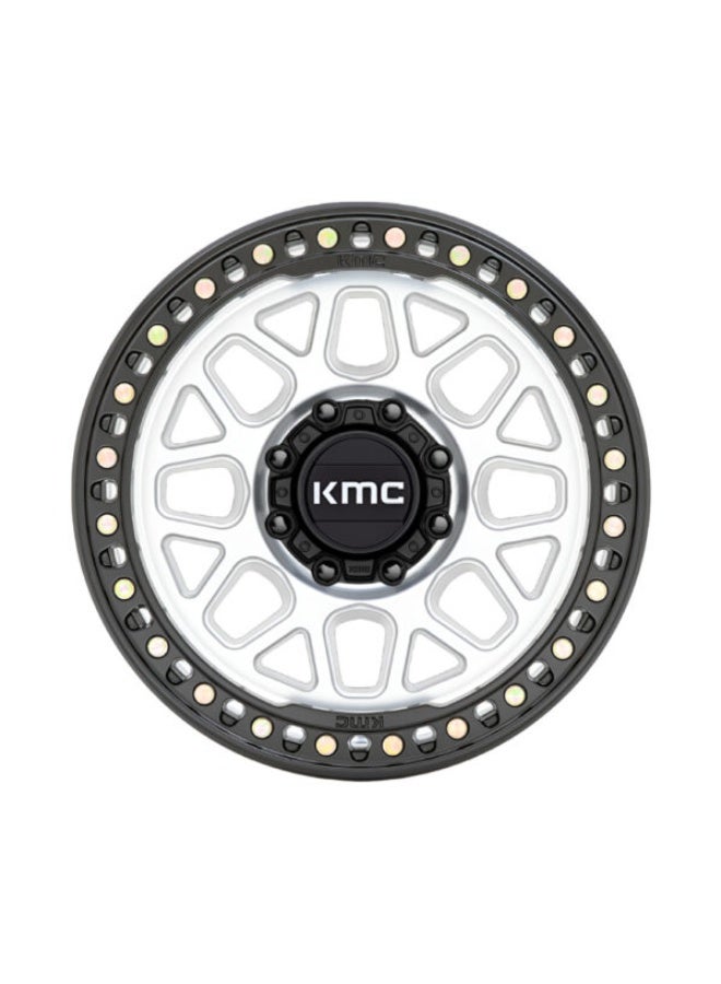 كي ام سي كم 549 GRS 17×8.5 8×165.1 ET00 CB125.1 مشغول / حافة سوداء ساتان - Image 2